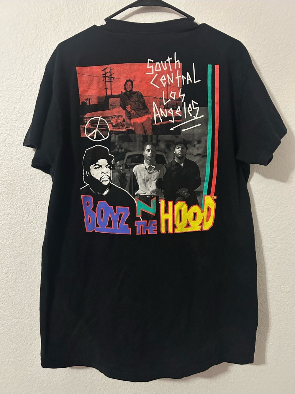 Boyz n the Hood Graphic Black T-Shirt - Men